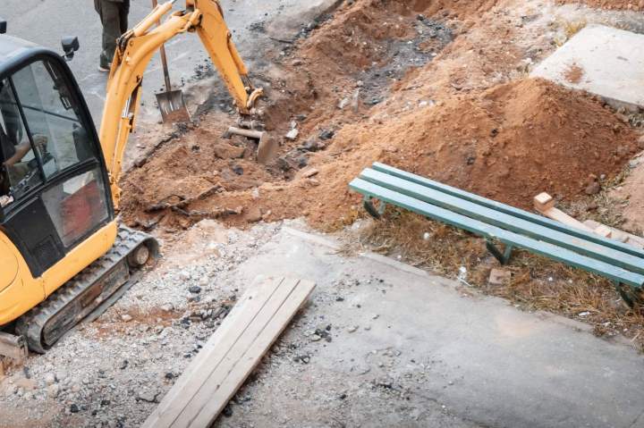 Livraison matériel chantier Saint-Étienne